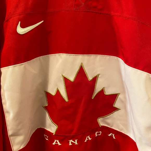 RARE Nike Team Canada 2014 Sochi Olympics Stamkos #91 Mens Large Jersey Red IIHF - Picture 3 of 7